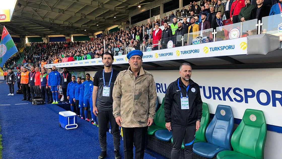 Çaykur Rizespor'den Mehmetçiğe destek