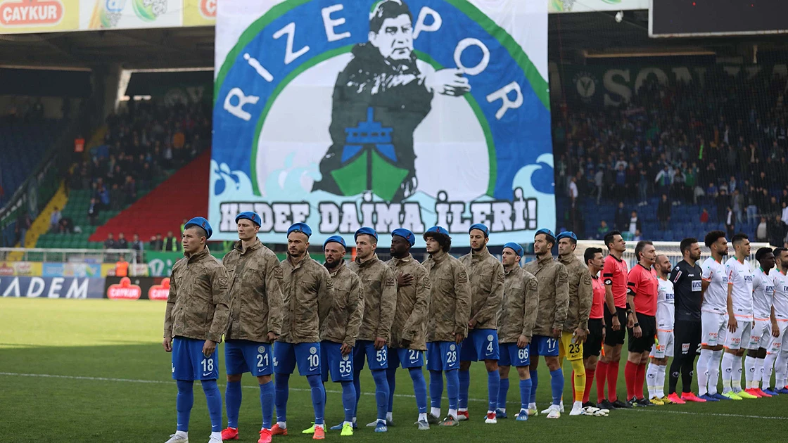 Çaykur Rizespor'den Mehmetçiğe destek