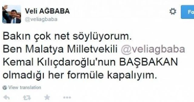 'Kılıçdaroğlu Başbakan olmazsa biz yokuz'