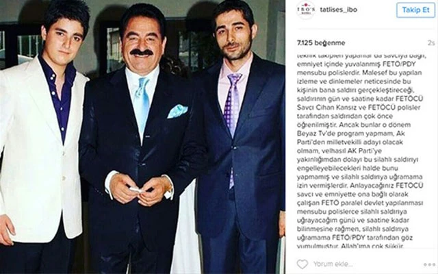 İbrahim Tatlıses'ten çok çarpıcı FETÖ iddiası