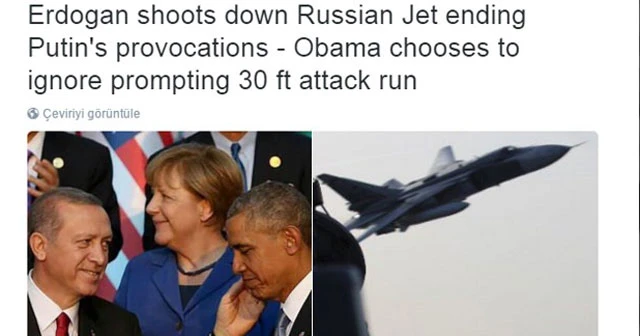 ABD'li analist, 'Erdoğan vurdu Putin durdu'