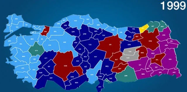 AK Parti 1 Kasım'da haritayı da değiştirdi