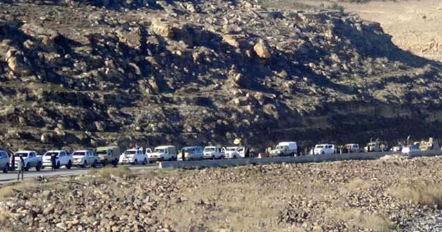 YPG'liler, Münbiç'ten işte böyle çekildi