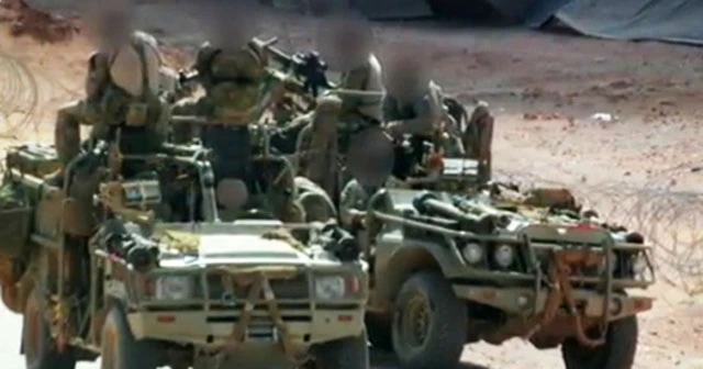 Suriye'deki İngiliz özel kuvvetlerin ilk fotoğrafları