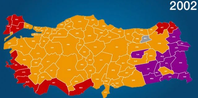 AK Parti 1 Kasım'da haritayı da değiştirdi