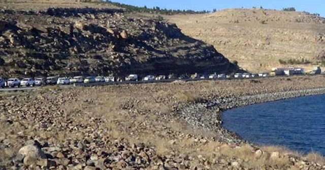 YPG'liler, Münbiç'ten işte böyle çekildi