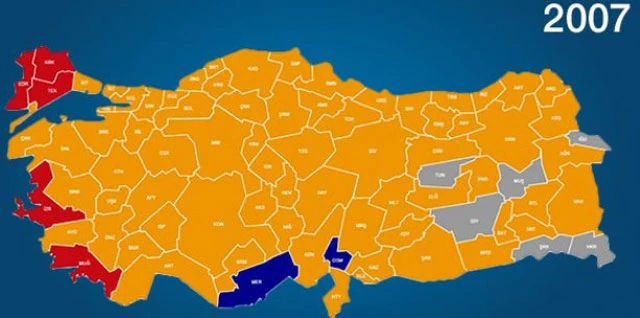 AK Parti 1 Kasım'da haritayı da değiştirdi