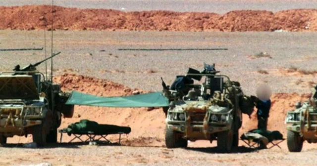 Suriye'deki İngiliz özel kuvvetlerin ilk fotoğrafları