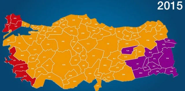 AK Parti 1 Kasım'da haritayı da değiştirdi