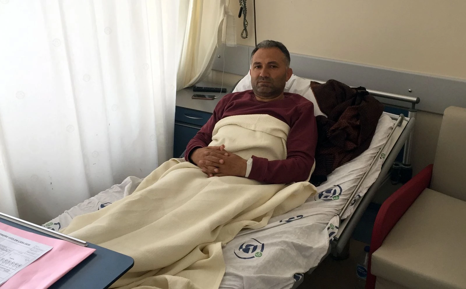 Hem muhtarlığı hem de sol gözünü kaybetti