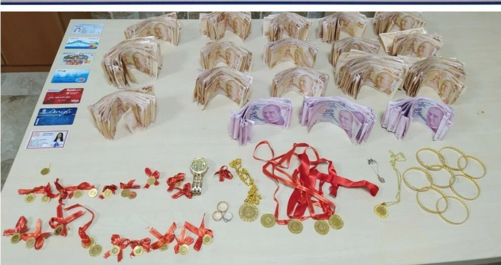 Denizli'de gelinin 200 bin liralık takılarını çalan hırsız yenge çıktı