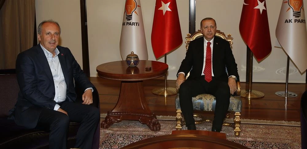 Cumhurbaşkanı Erdoğan-Muharrem İnce görüşmesi sona erdi