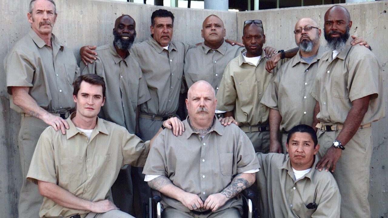 Ulbricht hapishanedeki arkadaşları ile.