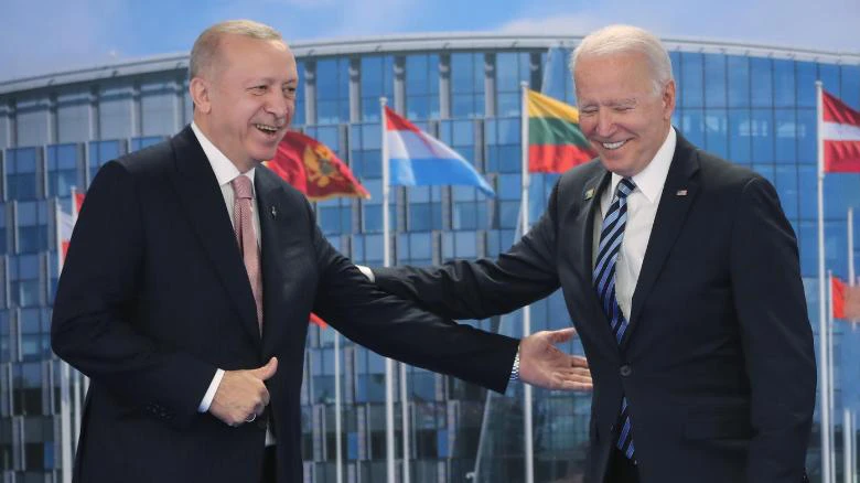 Cumhurbaşkanı Erdoğan'la Joe Biden görüşmesinde ters köşe