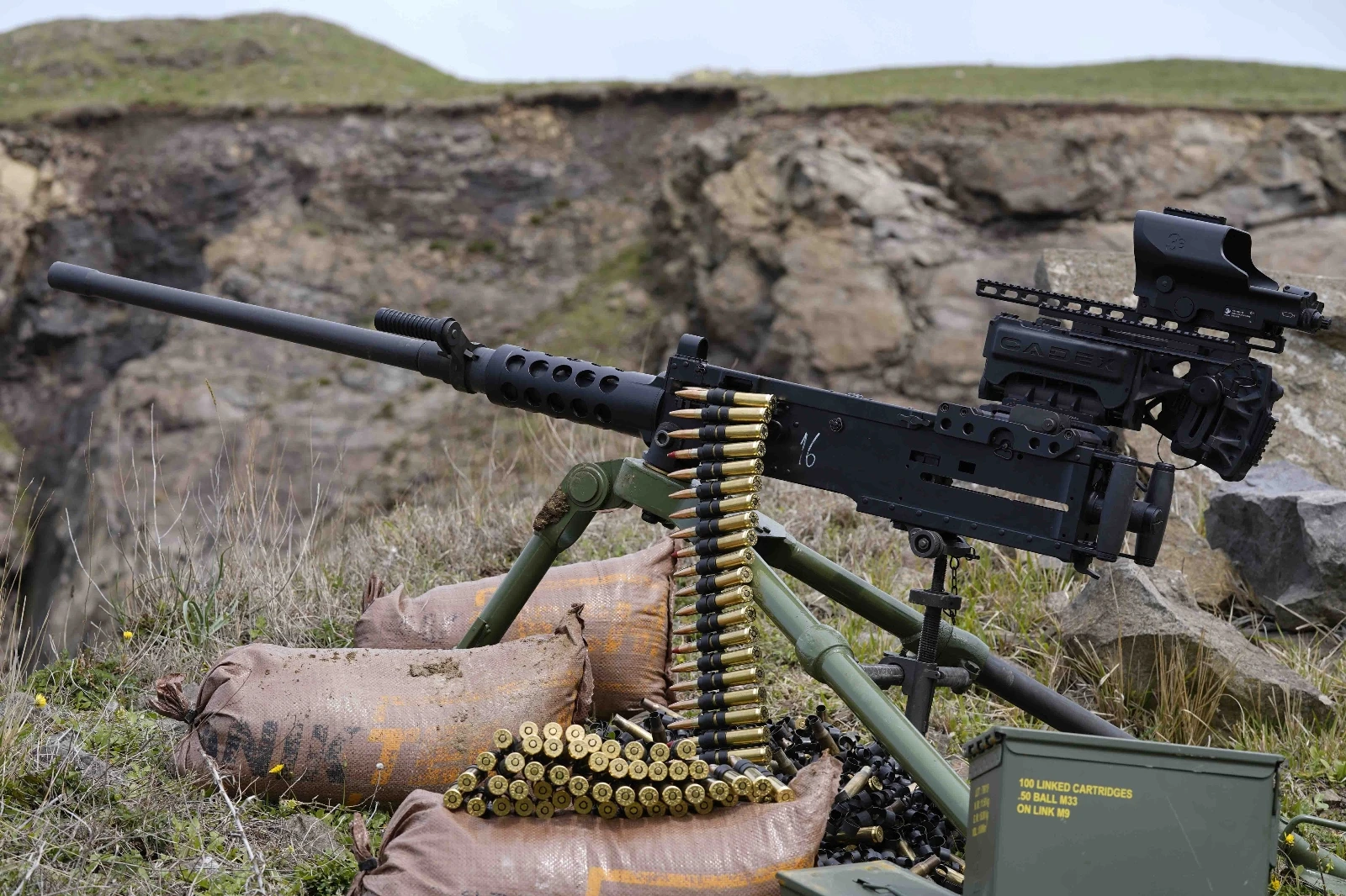 M2 ağır makineli tüfeği görücüye çıkıyor