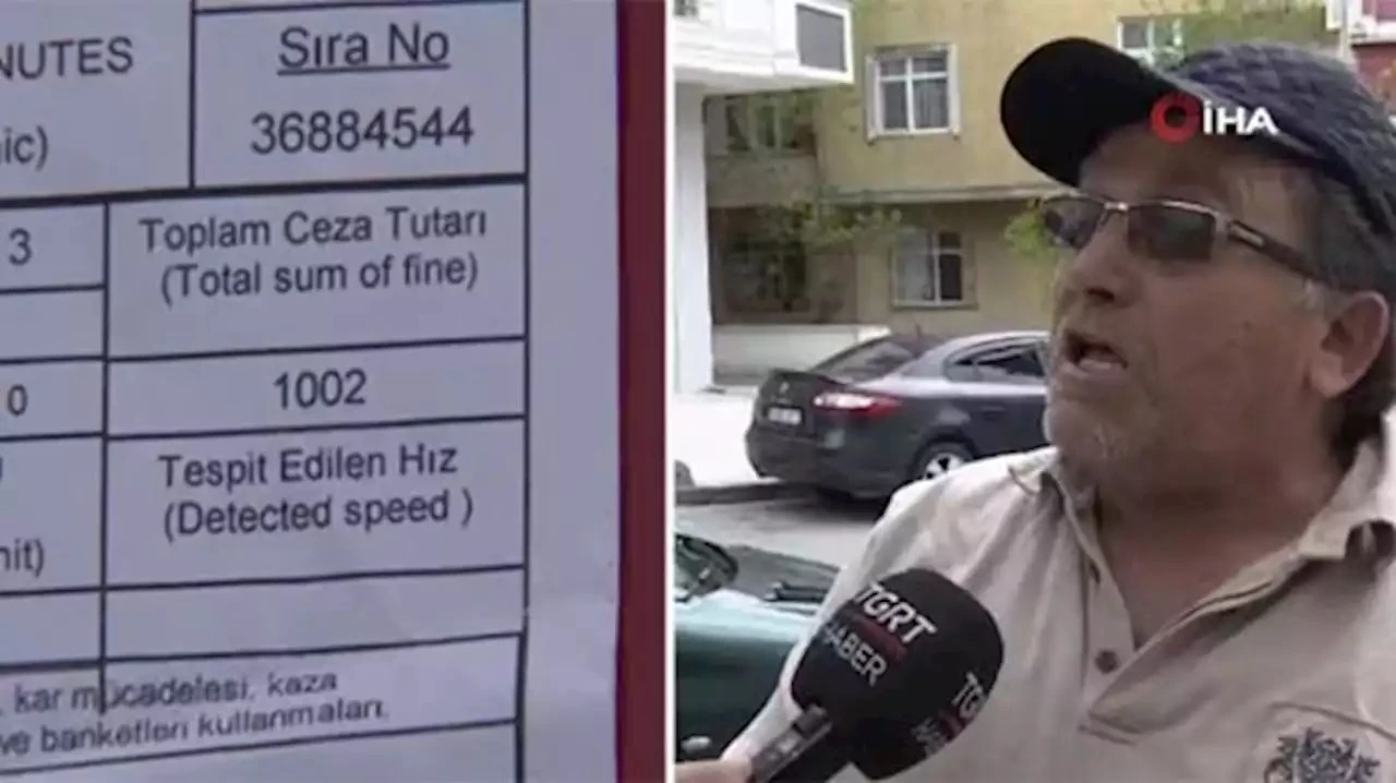 Yol kenarında tuvaletini yapan sürücüye bin 2 TL ceza geldi