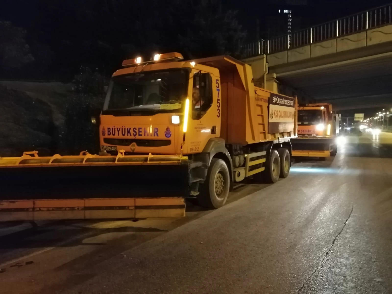 İstanbul kara hazır, ekipler yollarda bekliyor