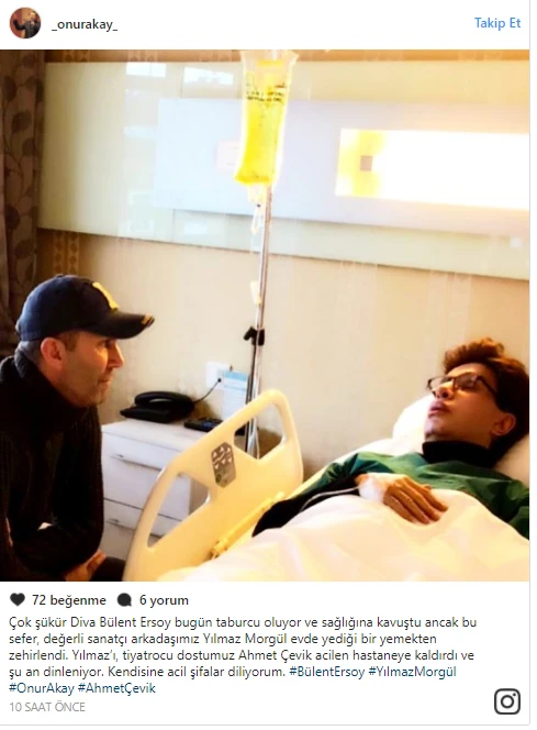 Yılmaz Morgül hastaneye kaldırıldı