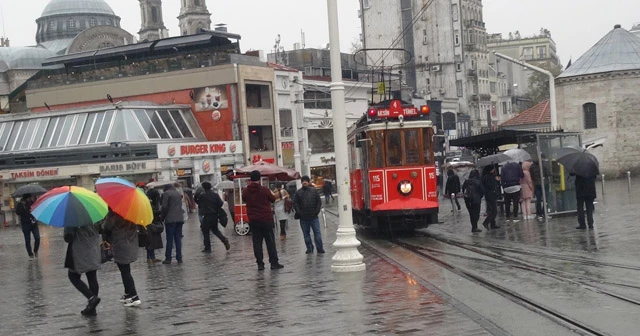 İstanbul'da kar yağışı