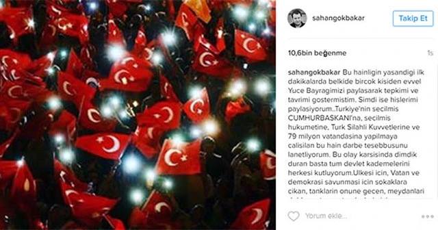 Şahan Gökbakar'dan duygulandıran paylaşım