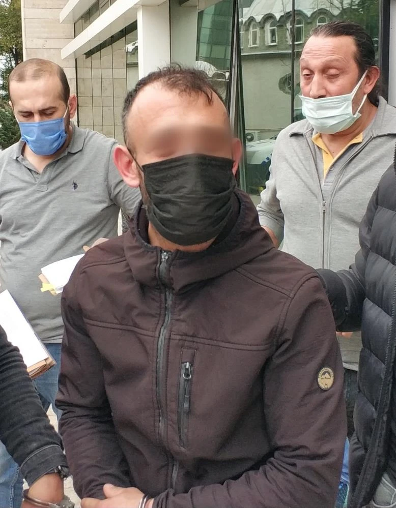 15 yıl cezası bulunan firari şahıs otelde yakalandı