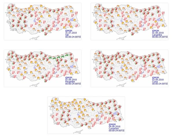 Sağanak yağış geliyor