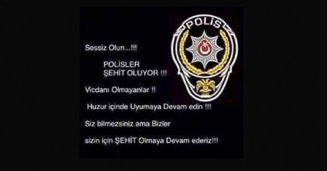 Mardin'de şehit olan polisin son paylaşımı dikkat çekti