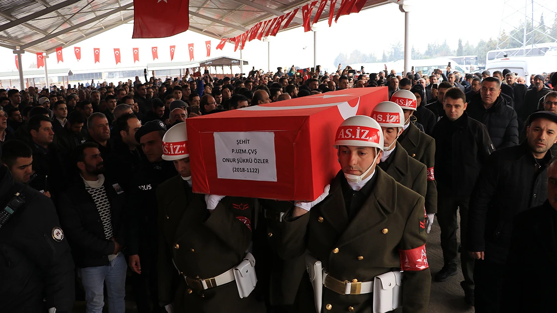 Şehitlerimizi uğurluyoruz