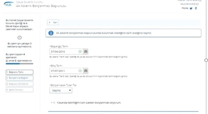 SGK bürokrasiyi azaltmak İçin borçlanmaları e-Devlet sistemine taşıdı