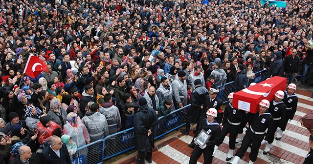 İdlib şehitlerimizi uğurluyoruz