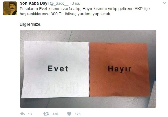 Sosyal medyada seçmene alçak tuzak