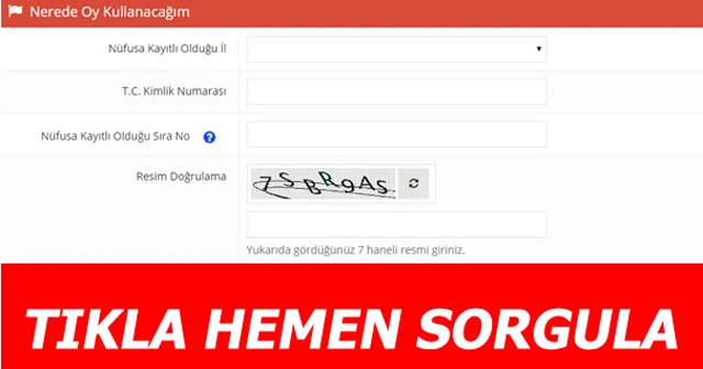 Nerede oy kullanacağım?