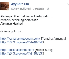 Ayyıldız Tim'den Almanya'ya büyük darbe