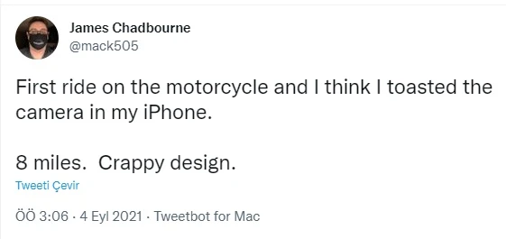 Apple kabul etti: Titreşim iPhone kamerasını bozuyor