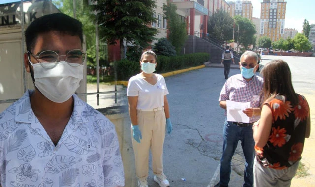 Kız kardeşini YKS'ye yetiştirebilmek için 3 kilometre koştu