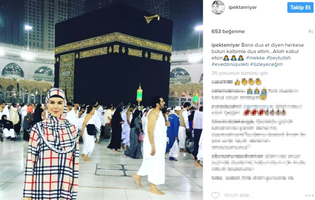 Sunucu İpek Tanrıyar ikinci kez kutsal topraklarda