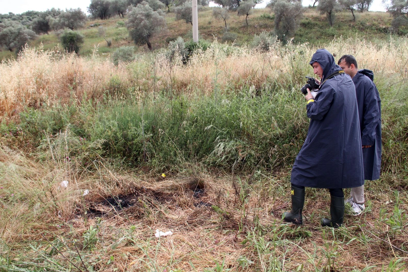 Milas'ta tüyler ürperten cinayet, yanmış cesedi bulundu
