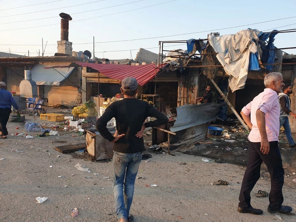 Tel abyad'da bomba yüklü motosiklet patladı: 2 sivil yaralandı