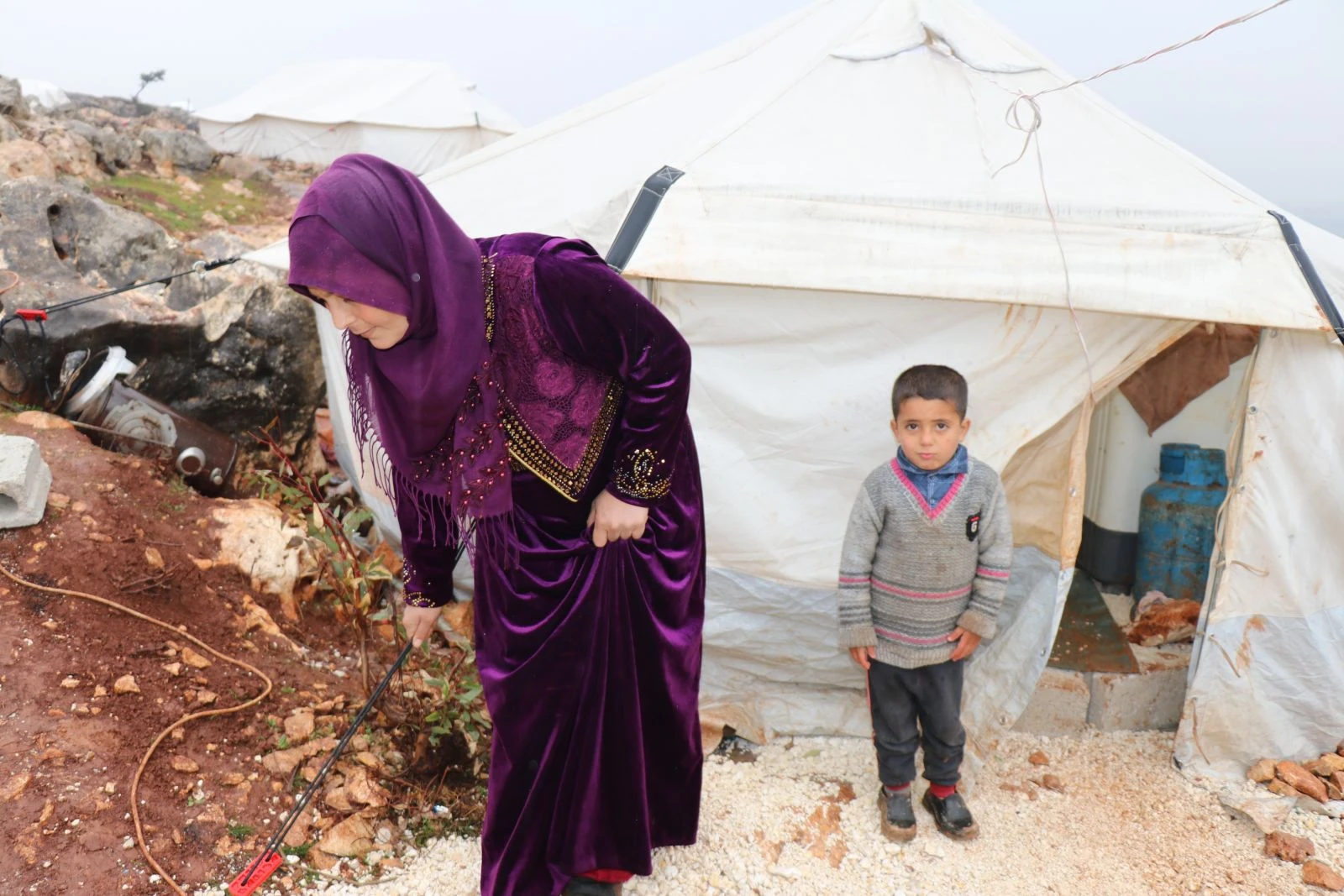 Suriyeli Türkiye ananın belini önce savaş sonra hastalık büktü