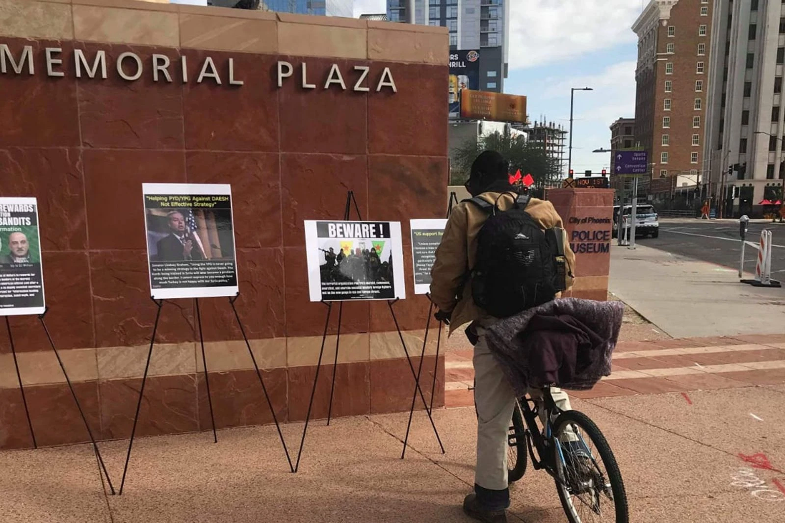 ABD'lilere, terör örgütü PKK'yı anlatan sergi