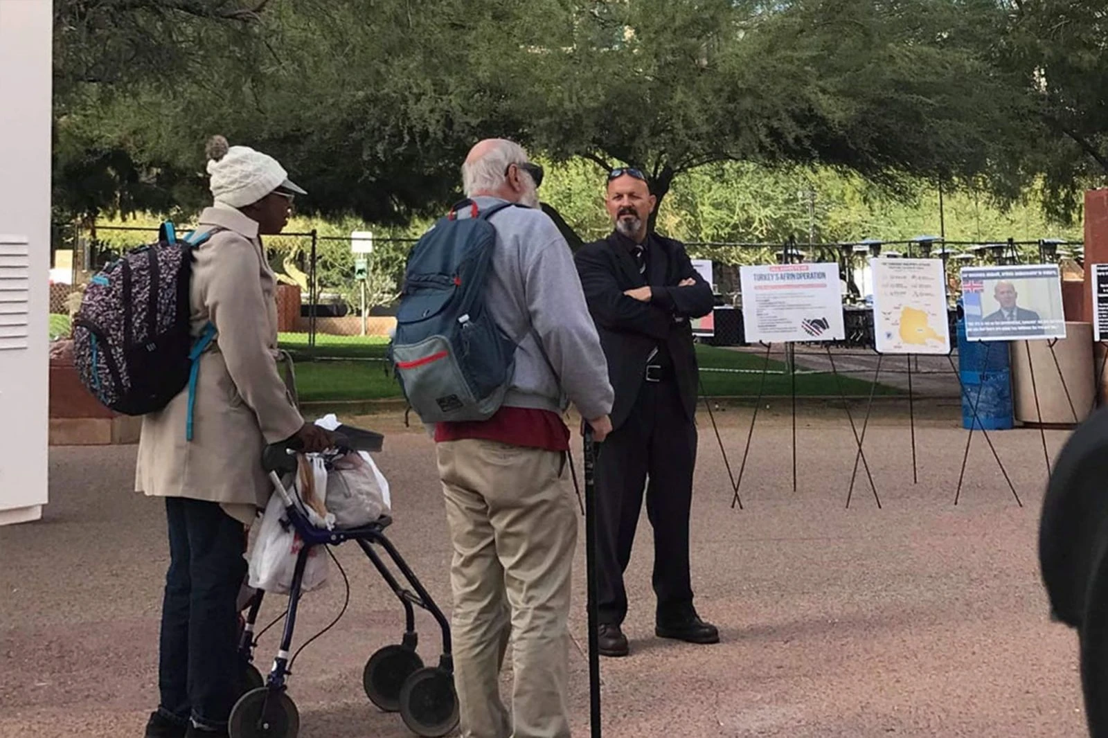 ABD'lilere, terör örgütü PKK'yı anlatan sergi