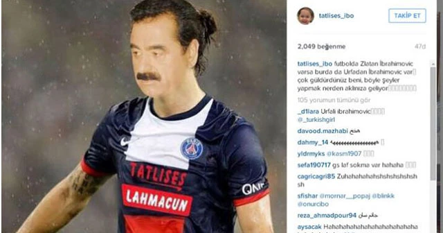 İbrahim Tatlıses Zlatan İbrahimoviç fotoğrafı
