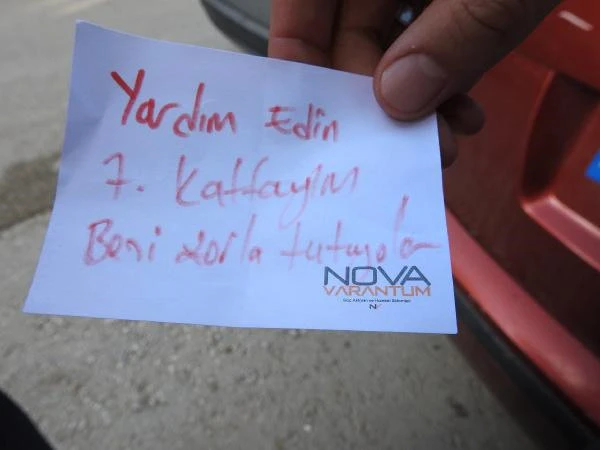 Çorum'da temizlik işçilerinin bulduğu not, polisi alarma geçirdi