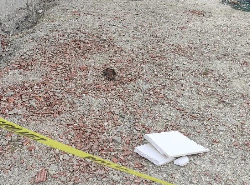 Babanın en acı anı: İnşaattan düşen oğlu terliğinden tanıdı