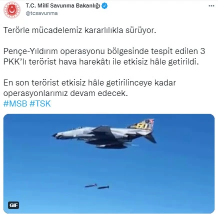 PKK'ya darbe! 8 terörist etkisiz hale getirildi