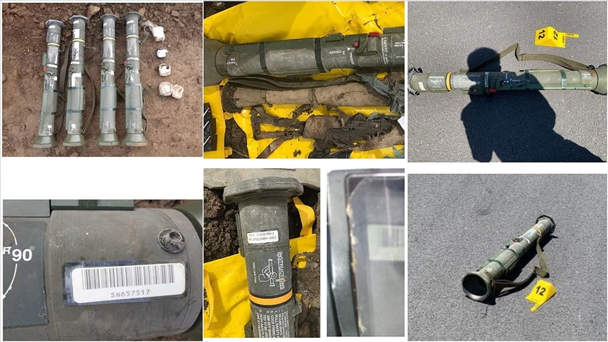 Terör örgütü PKK NATO üyesi ülkelerin silahlarıyla Mehmetçiğe saldırdı