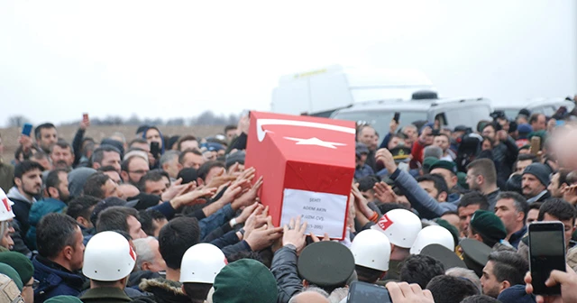 İdlib şehitlerimizi uğurluyoruz