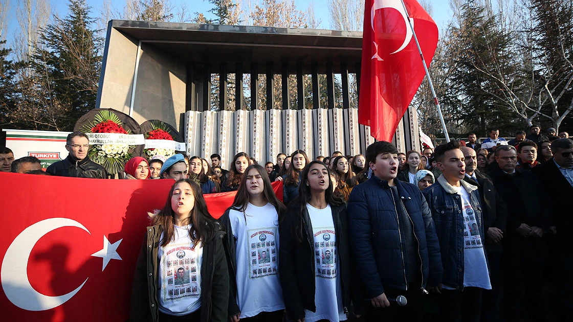 Kayseri şehitleri anılıyor
