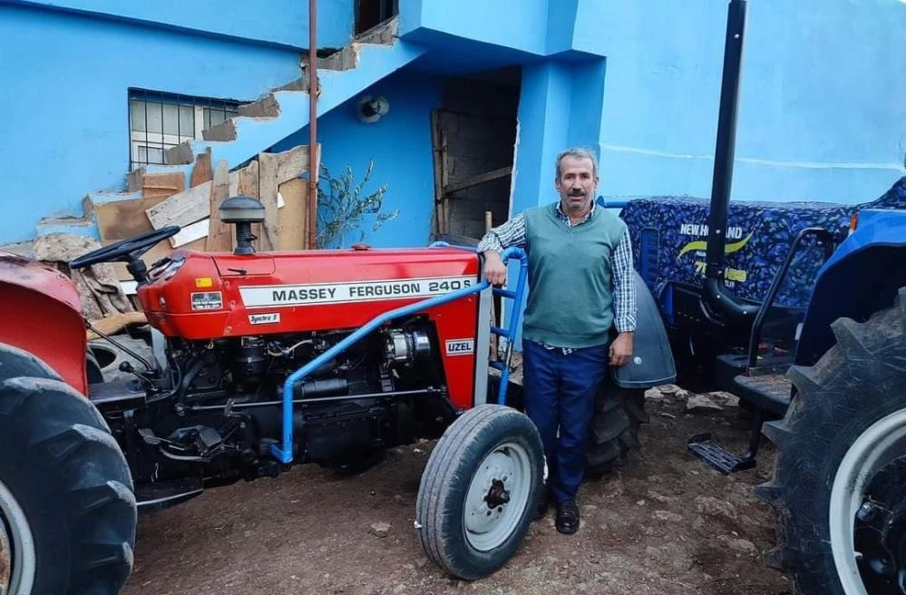 Ölüm tarla yolunda yakaladı: Kalp krizi geçiren sürücü motordan düştü