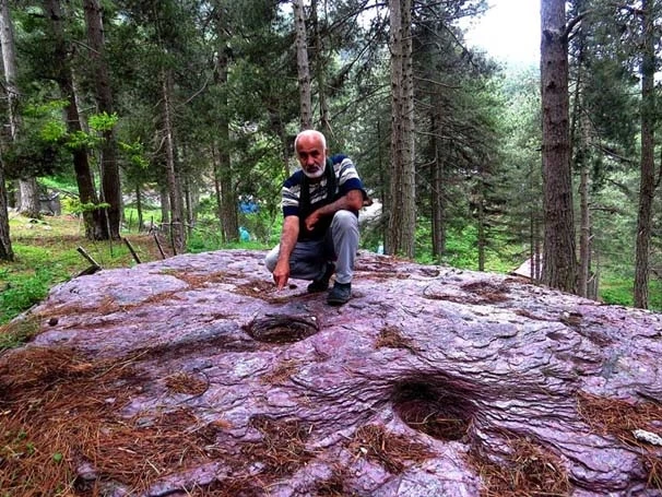 Hatay'da esrarengiz manzara